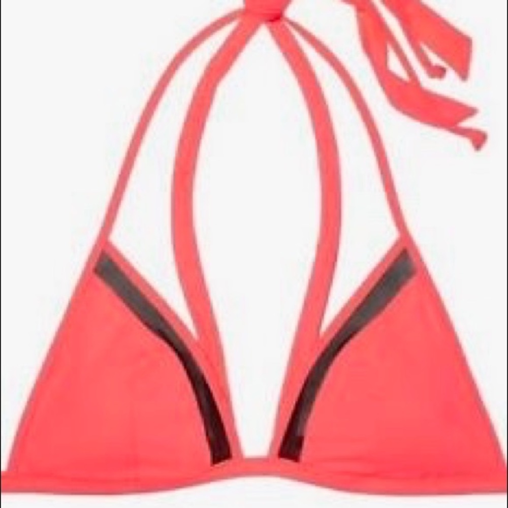 VS Mesh Halter Wrap Triangle Top